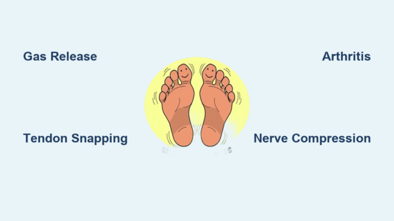 Clicking Sound in Toes When Walking: Causes & Fixes